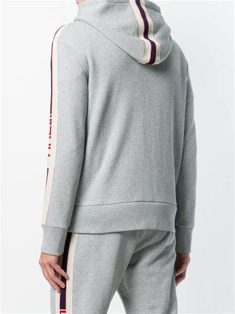 gucci zip hoodie grey.